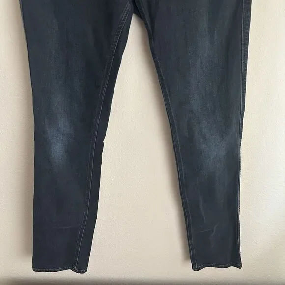 ACNE STUDIOS Max Man Ray Jeans Mens 32x34 (32x32.5) Stretch‎ Faded - Picture 6 of 15